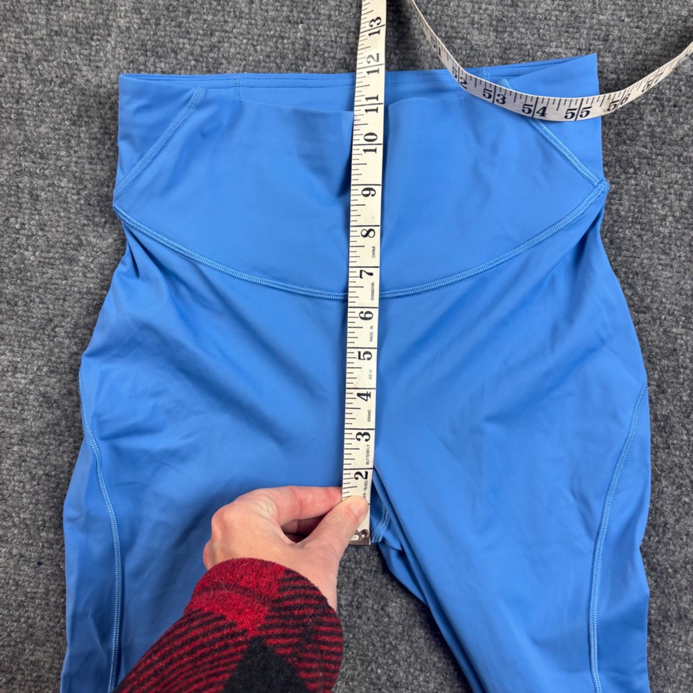 LULULEMON Women’s Base Pace High-Rise Crop 23” Poolside Blue size: 6 - Picture 5 of 8